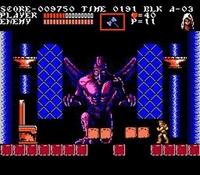 une photo d'Ã©cran de Castlevania 3 - Dracula s Curse sur Nintendo Nes